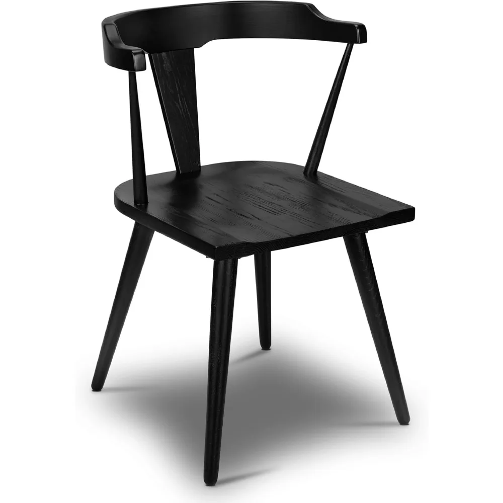 Enzo Black Dining Chair - Kitchen & Dining Room Chairs - Solid Oak Wood Black Kitchen Chair - Mid Century Modern Dining Chairs
Enzo Black Dining Chair - Kitchen & Dining Room Chairs - Solid Oak Wood Black Kitchen Chair - Mid Century Modern Dining Chairs