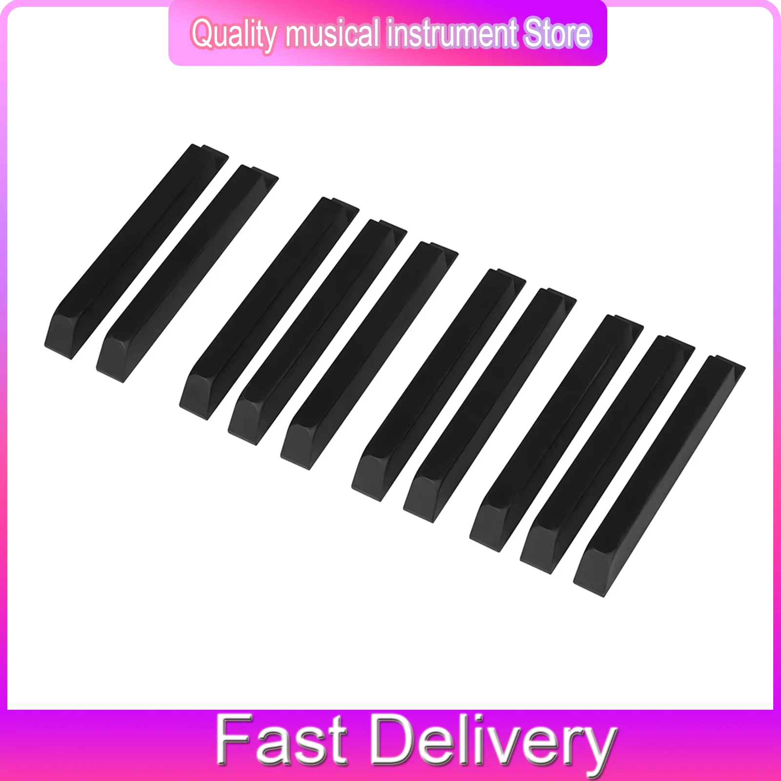 Набор из 10 черных матовых клавиш для пианино, 10 см, универсальные, для легкой установки и ремонта, запчасти для пианино
Набор из 10 черных матовых клавиш для пианино, 10 см, универсальные, для легкой установки и ремонта, запчасти для пианино