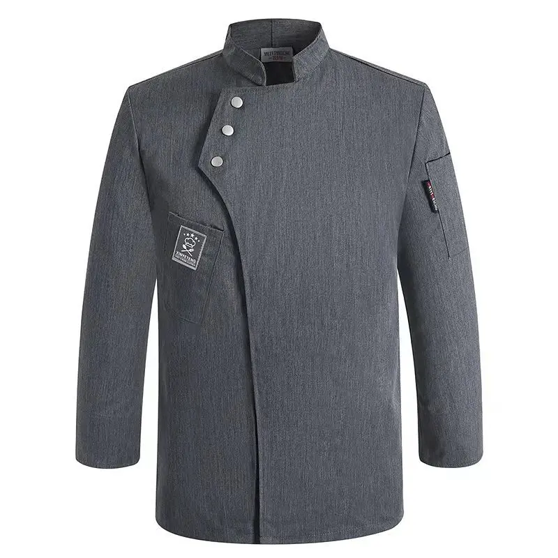 Long Sleeve Chef Coat Perfect Uniform for Kitchen Staff in Restaurants and Hotels Catering Waiter Work Jackets
Long Sleeve Chef Coat Perfect Uniform for Kitchen Staff in Restaurants and Hotels Catering Waiter Work Jackets