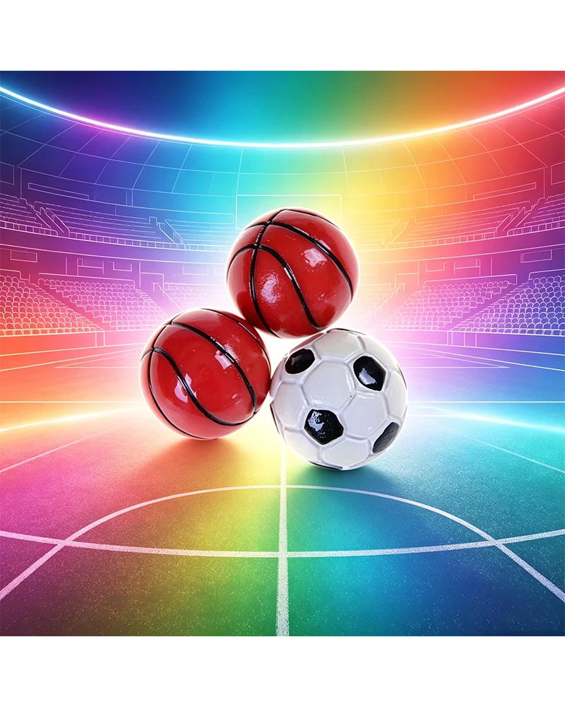 15mm Mini Sports Balls Scale Miniature Basketball & Soccer Football, Mini Sports Decor Accessories for Doll House Scene Layout
15mm Mini Sports Balls Scale Miniature Basketball & Soccer Football, Mini Sports Decor Accessories for Doll House Scene Layout