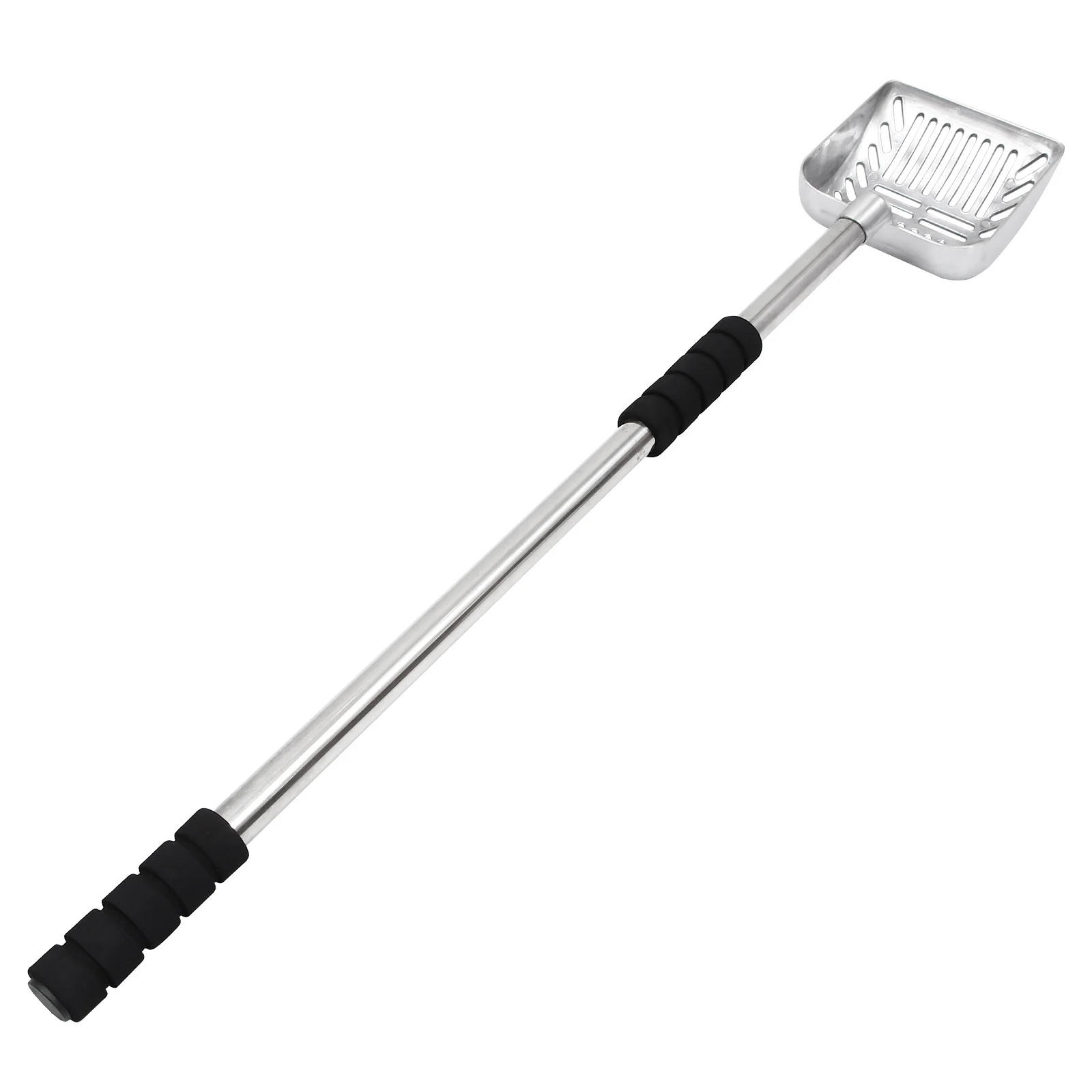 Long Handle Cat Litter Scoop Telescopic Metal Design Heavy Duty Scooper for Sanitary Waste Removal Pet Litter Box Cleaner Black
Long Handle Cat Litter Scoop Telescopic Metal Design Heavy Duty Scooper for Sanitary Waste Removal Pet Litter Box Cleaner Black
