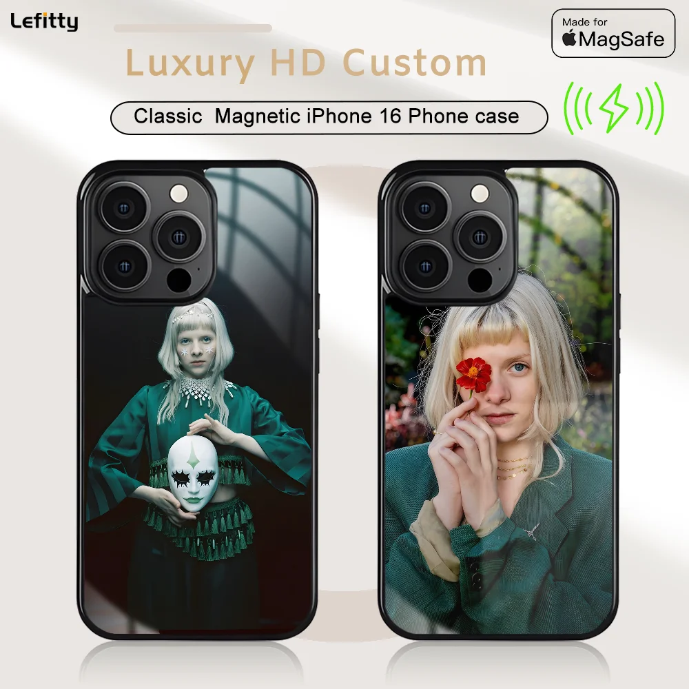 Singer Girl A-Aurora Phone Case For IPhone 16 15 14 13 12 11 Pro Max Plus Mini Magnetic Magsafe Wireless Charging Cover
Singer Girl A-Aurora Phone Case For IPhone 16 15 14 13 12 11 Pro Max Plus Mini Magnetic Magsafe Wireless Charging Cover