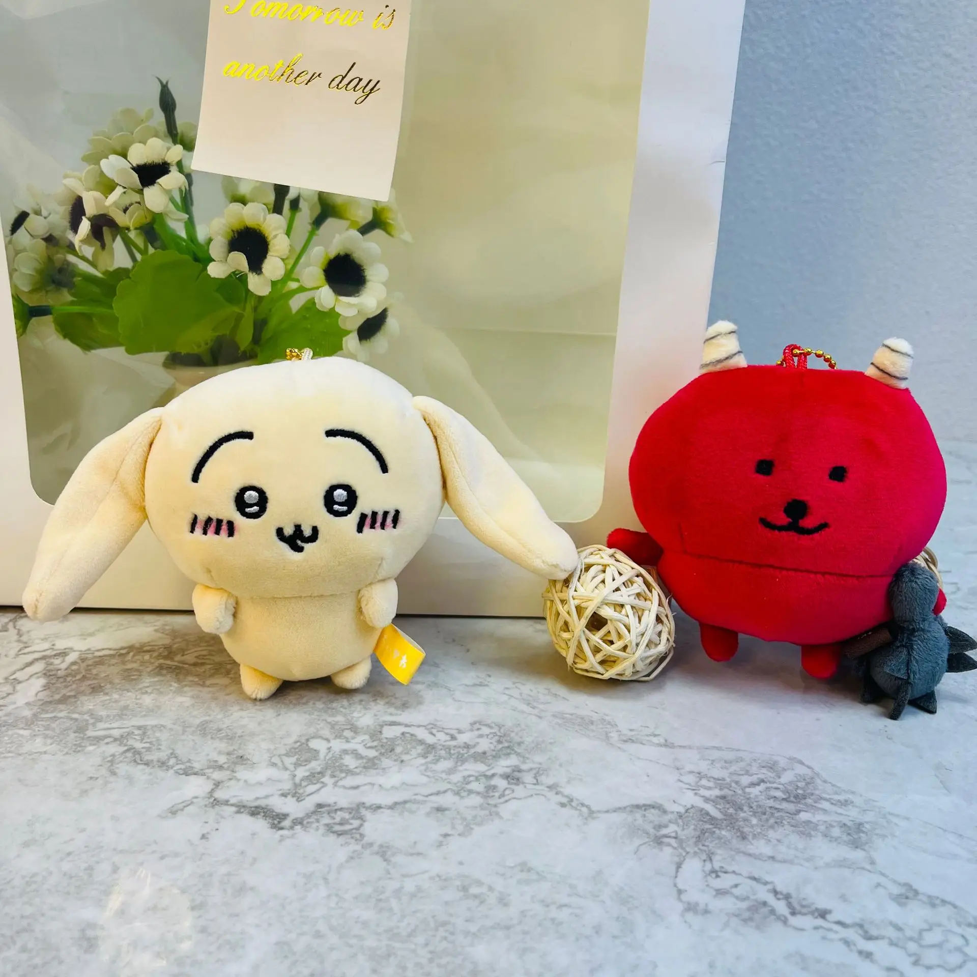 9 см милый детский подарок Chiikawa Hachiware Usagi Kawaii рюкзак ключ кулон плюшевая кукла
9 см милый детский подарок Chiikawa Hachiware Usagi Kawaii рюкзак ключ кулон плюшевая кукла