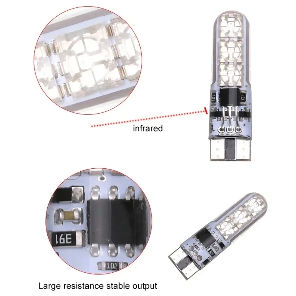 2 светодиодных лампы T10 W5W — 6SMD 5050 RGB, 7-цветные водонепроницаемые боковые фонари с пультом дистанционного управления и стробоскопом (без батареи)
2 светодиодных лампы T10 W5W — 6SMD 5050 RGB, 7-цветные водонепроницаемые боковые фонари с пультом дистанционного управления и стробоскопом (без батареи)