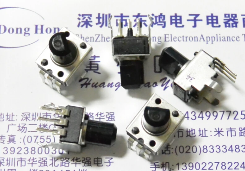 Original imported Japan RK09 potentiometer 3-pin single link B100K shaft length 8mm
Original imported Japan RK09 potentiometer 3-pin single link B100K shaft length 8mm