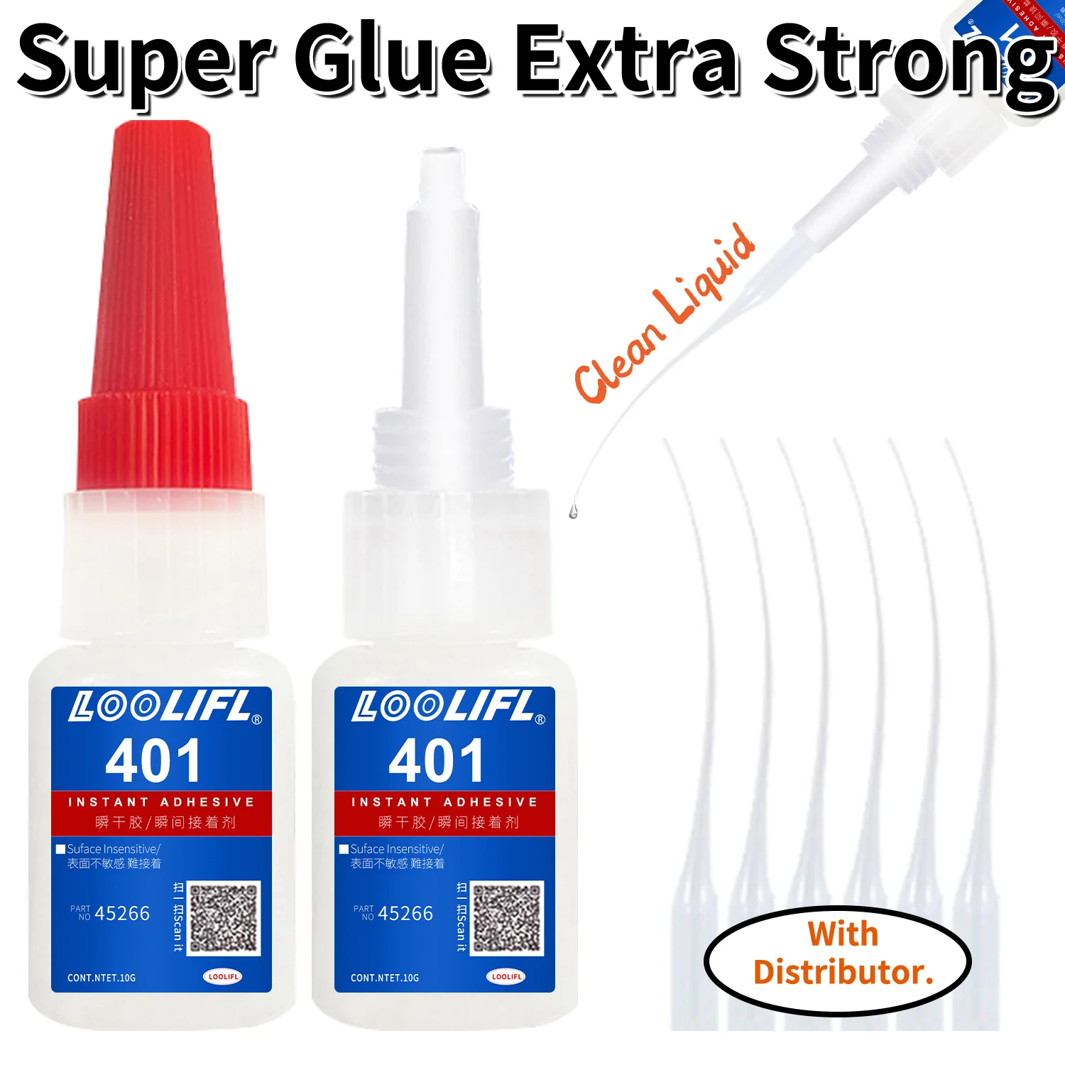 Hot Sell 5pcs 401 Super Glue Instant Quick-drying Cyanoacrylate Adhesive Leather Rubber Wood Metal Strong Bond Liquid Glue Tool
Hot Sell 5pcs 401 Super Glue Instant Quick-drying Cyanoacrylate Adhesive Leather Rubber Wood Metal Strong Bond Liquid Glue Tool