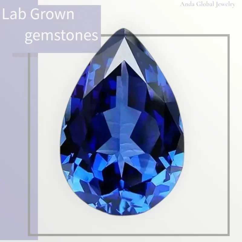M-M-Lab Grown Sapphire Pear Cut Royal Blue Color AAA+Clarity Gems for Jewelry Setting&Custom Design Selectable AGL Certificate
M-M-Lab Grown Sapphire Pear Cut Royal Blue Color AAA+Clarity Gems for Jewelry Setting&Custom Design Selectable AGL Certificate