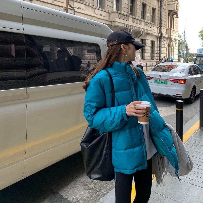 Парки женские зимние Ins однотонные на молнии шикарные универсальные женские уютные теплые хипстерские верхняя одежда студенческий стиль BF для отдыха 
Парки женские зимние Ins однотонные на молнии шикарные универсальные женские уютные теплые хипстерские верхняя одежда студенческий стиль BF для отдыха