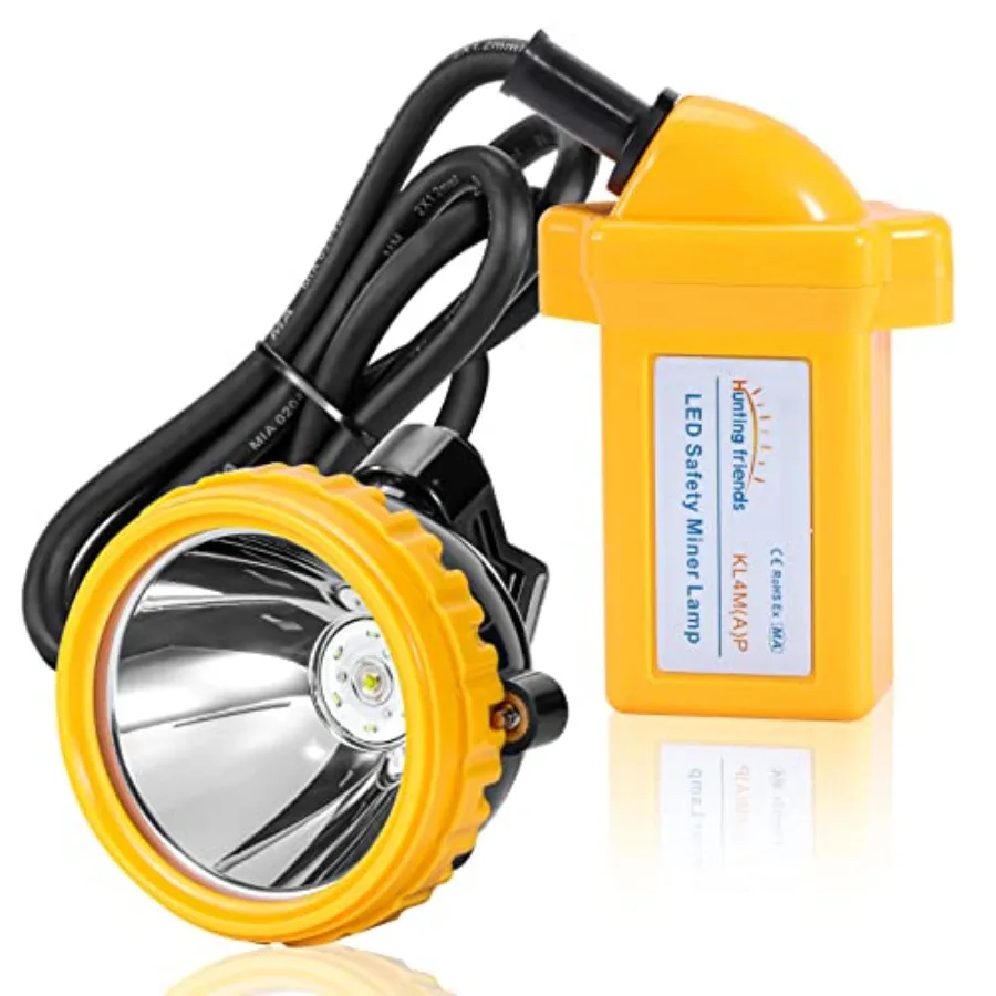 High Lumens Rechargeable LED Mining Headlamp Super Bright Waterproof Hard Hat Cap Lamp, Explosion-Proof Underground Headlight f
High Lumens Rechargeable LED Mining Headlamp Super Bright Waterproof Hard Hat Cap Lamp, Explosion-Proof Underground Headlight f