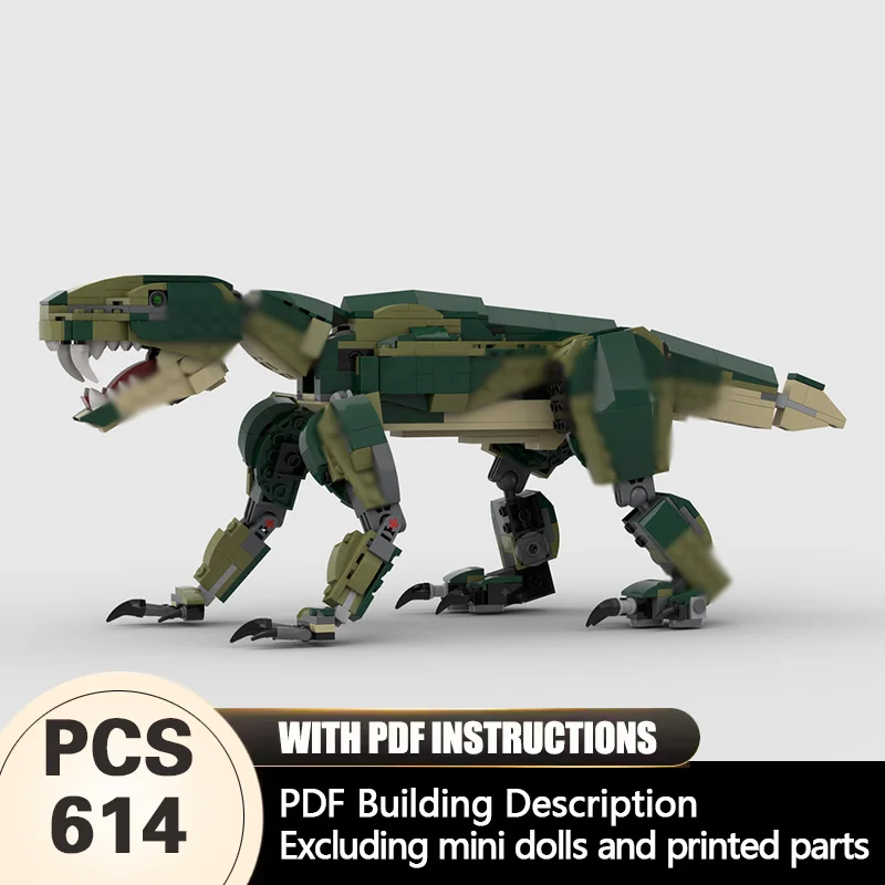 Creators Animal Series Model MOC Building Bricks Inostrancevia Latifrons Modular Technology Gifts Holiday Assemble Children Toys
Creators Animal Series Model MOC Building Bricks Inostrancevia Latifrons Modular Technology Gifts Holiday Assemble Children Toys