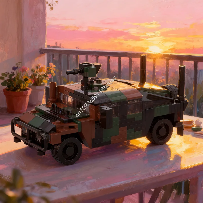 364pcs MOC Humvee Creator Expert Model Building Blocks Construction DIY Creative Idea Education Christmas Gift Toys Brick Kids
364pcs MOC Humvee Creator Expert Model Building Blocks Construction DIY Creative Idea Education Christmas Gift Toys Brick Kids