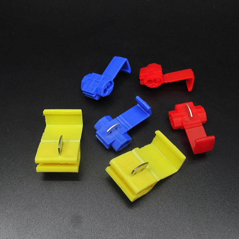 10PCS Red Blue Yellow Electrical Cable Connectors Fast Quick Splice Lock Wire Terminals Crimp 22-16 18-14 AWG Wire Connector
10PCS Red Blue Yellow Electrical Cable Connectors Fast Quick Splice Lock Wire Terminals Crimp 22-16 18-14 AWG Wire Connector