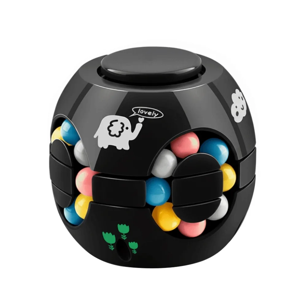 Creative Plastics Magic Bean Cube Spinner Rotating Ball Finger Gyro Rotating Ball 3D Finger Spinner Gyro
Creative Plastics Magic Bean Cube Spinner Rotating Ball Finger Gyro Rotating Ball 3D Finger Spinner Gyro