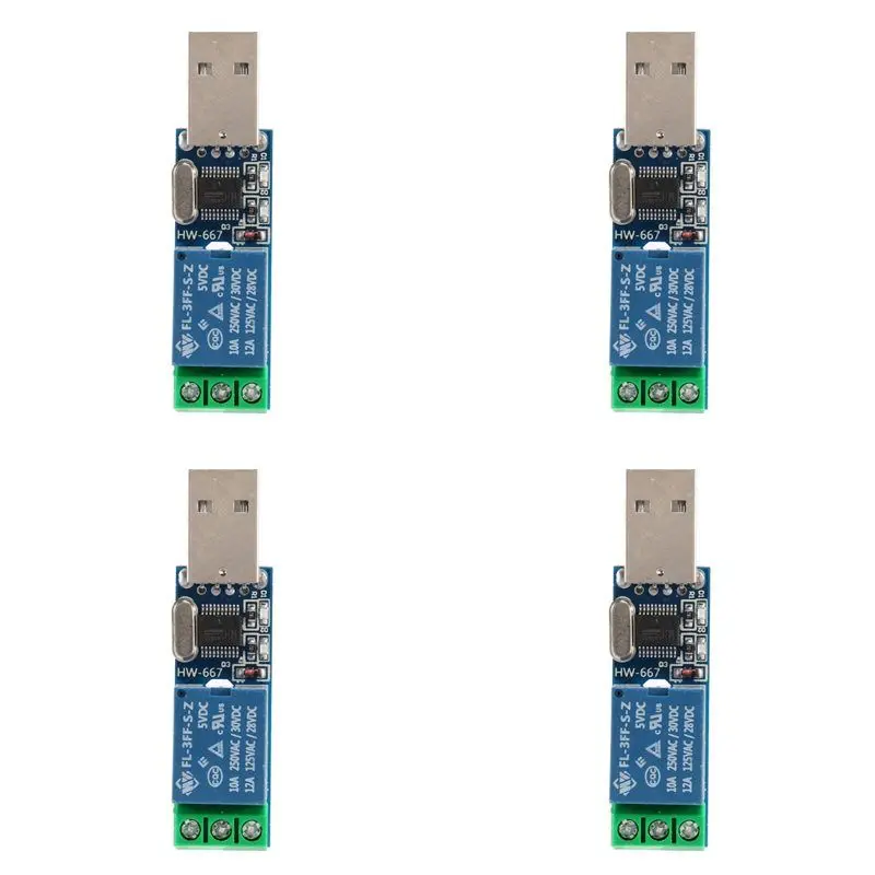 Exquisite-4X LCUS - Type 1 USB Relay Module USB Intelligent Switch Control
Exquisite-4X LCUS - Type 1 USB Relay Module USB Intelligent Switch Control