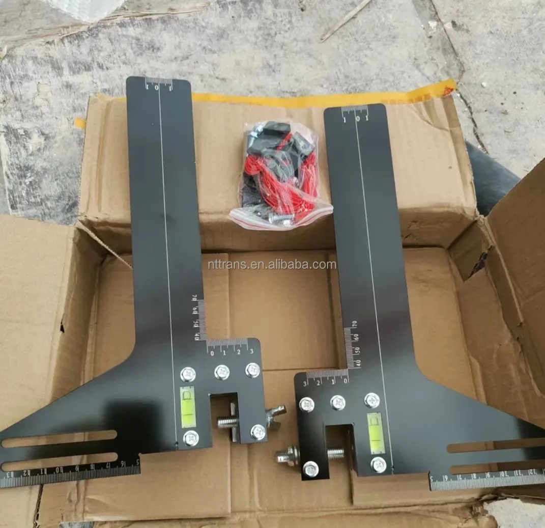 Elevator Parts Guide Rail Calibrator Track Alignment Gauge Ruler Guide Rail Positioning Ruler