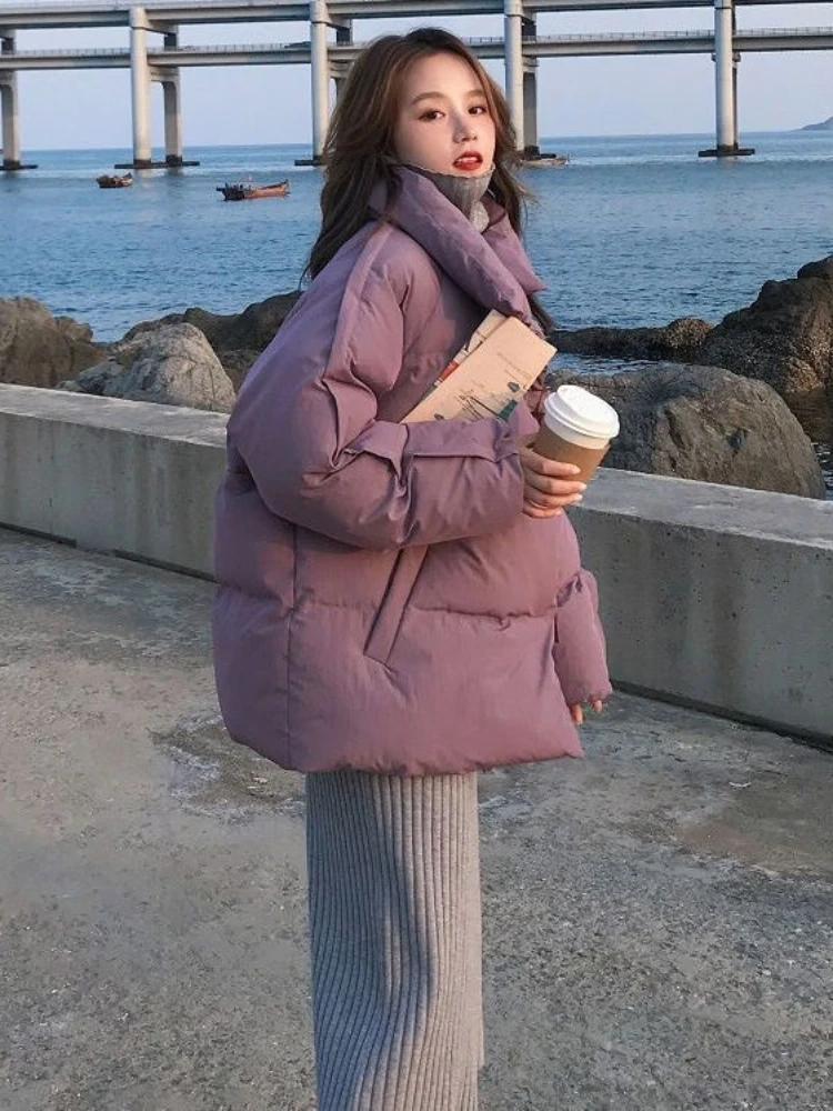 2025 New Women's Casual Commuting Cotton Jacket Autumn/Winter Fashion Korean Edition Loose Spicy Girl Solid Color Women's Top
2025 New Women's Casual Commuting Cotton Jacket Autumn/Winter Fashion Korean Edition Loose Spicy Girl Solid Color Women's Top