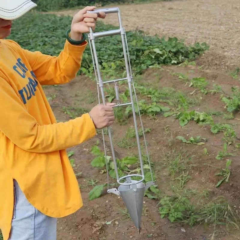 Duck Bill Seedling Planter Tool for Watermelon Corn Vegetable Transplanting
Duck Bill Seedling Planter Tool for Watermelon Corn Vegetable Transplanting