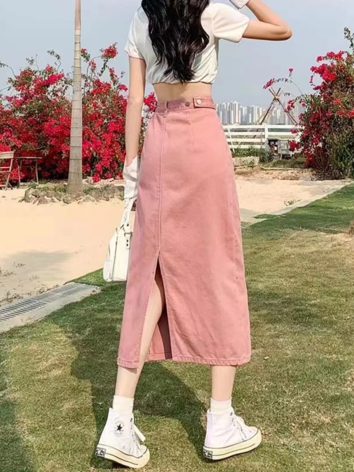 High Waist A-Line Skirt Women's Denim Bodycon Midi Skirt Pear ape Body Summer New Arrival Faded Blue Pure Color Commute
High Waist A-Line Skirt Women's Denim Bodycon Midi Skirt Pear ape Body Summer New Arrival Faded Blue Pure Color Commute