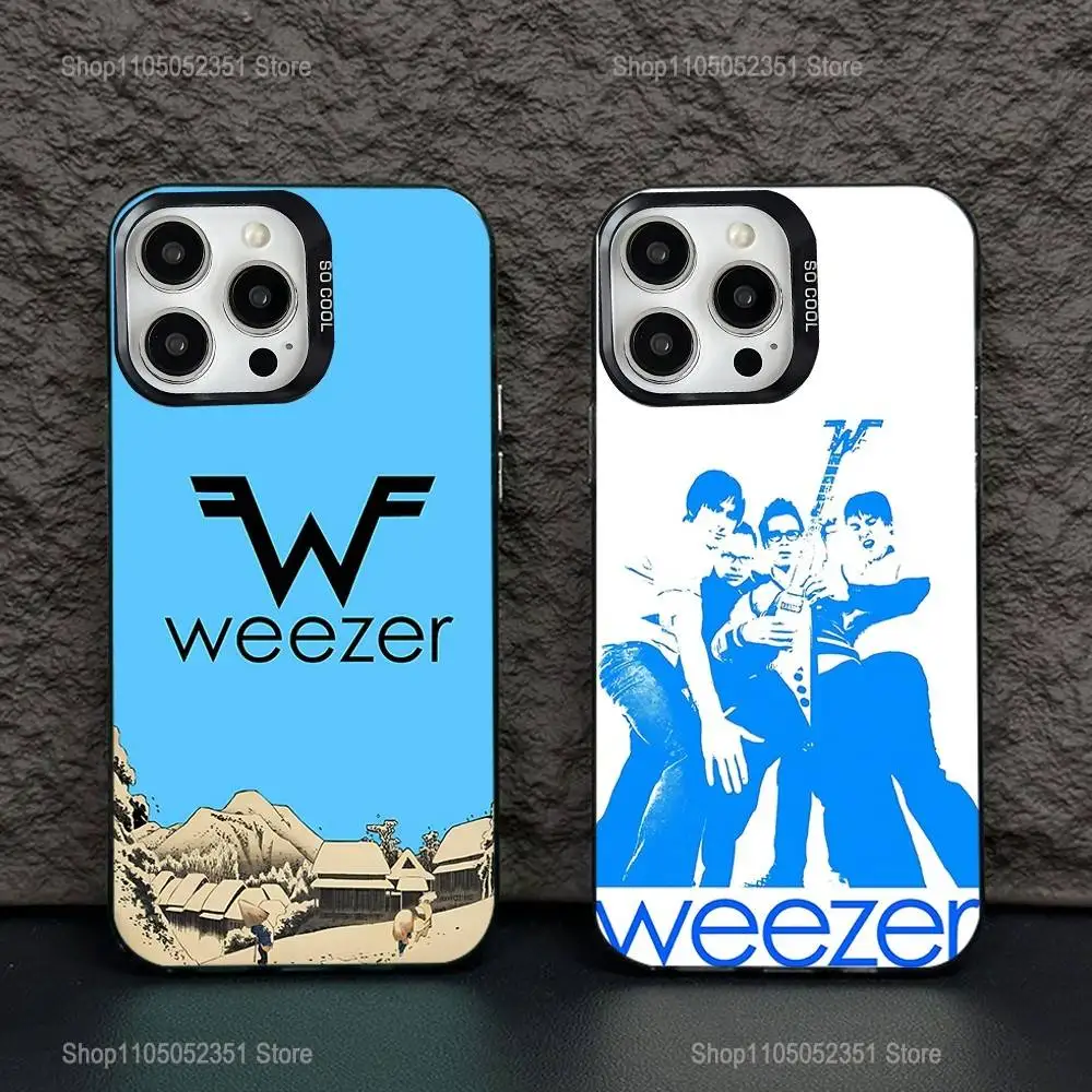 W-Weezer Band Phone Case For iPhone 16,15,14,13,12,11,Pro,XS,Max,Plus,Mini,SE Black Candy Matte Shockproof Cover
W-Weezer Band Phone Case For iPhone 16,15,14,13,12,11,Pro,XS,Max,Plus,Mini,SE Black Candy Matte Shockproof Cover