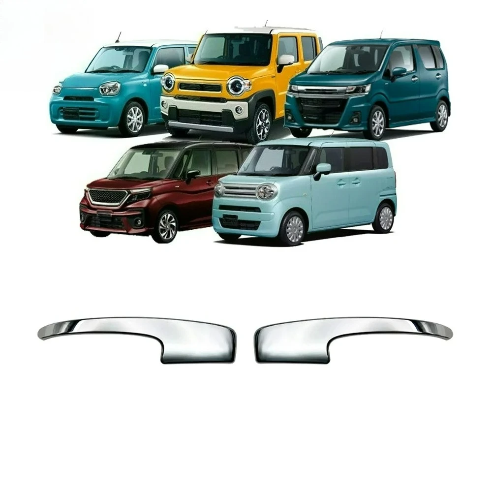 1Pair ABS Chrome Silver Side Rearview Mirror Strip Cover Trims Sticker For Suzuki Soilo/Wagon R/Smile/Hustler/Alto 2021+
1Pair ABS Chrome Silver Side Rearview Mirror Strip Cover Trims Sticker For Suzuki Soilo/Wagon R/Smile/Hustler/Alto 2021+