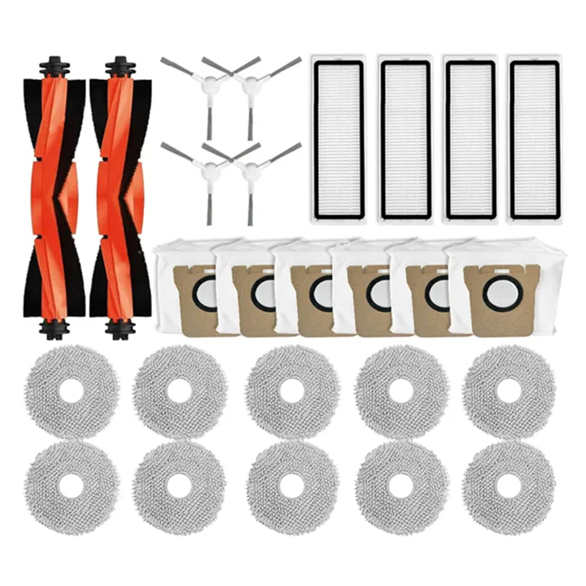 For Robot Vacuum X10+ / X20+ / X20 Plus Robot Vacuum Cleaner Main Side Brush Hepa Filter Mop Cloth
For Robot Vacuum X10+ / X20+ / X20 Plus Robot Vacuum Cleaner Main Side Brush Hepa Filter Mop Cloth