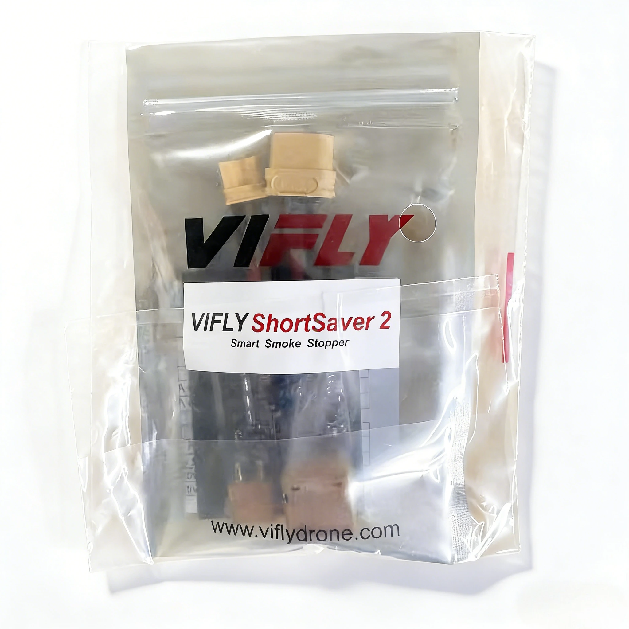Vifly Shortsaver2 Short Circuit Protector, XT30/XT60 Smoke Stopper for FPV Drones & Fixed-Wing Aircraft
Vifly Shortsaver2 Short Circuit Protector, XT30/XT60 Smoke Stopper for FPV Drones & Fixed-Wing Aircraft