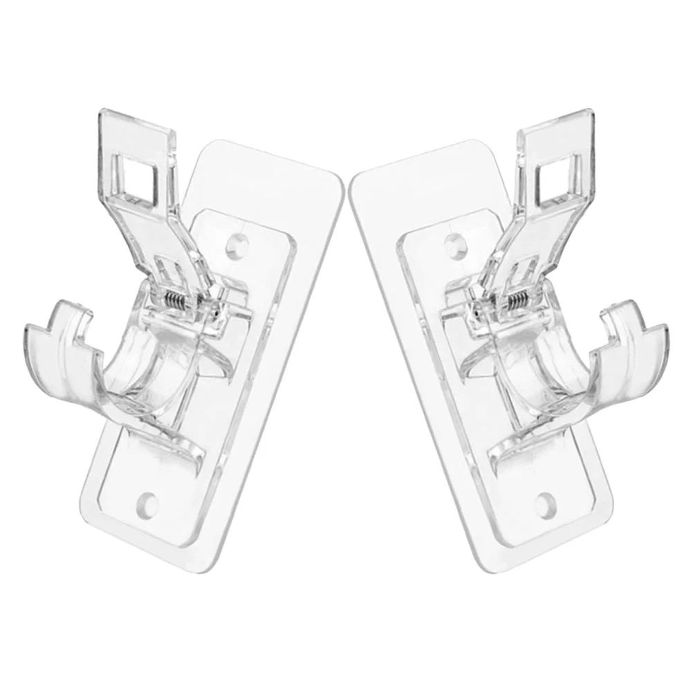 2Pcs Self Adhesive Curtain Rod Brackets No Drill Shower Rod Holders Closet Bracket Support Drapery Hardware Accessories
2Pcs Self Adhesive Curtain Rod Brackets No Drill Shower Rod Holders Closet Bracket Support Drapery Hardware Accessories