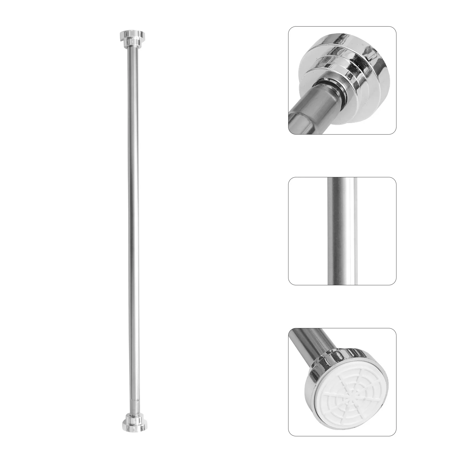 Adjustable Tension Rod Stainless Steel Spring Rail for Bathroom Kitchen Closet Space Saving
Adjustable Tension Rod Stainless Steel Spring Rail for Bathroom Kitchen Closet Space Saving