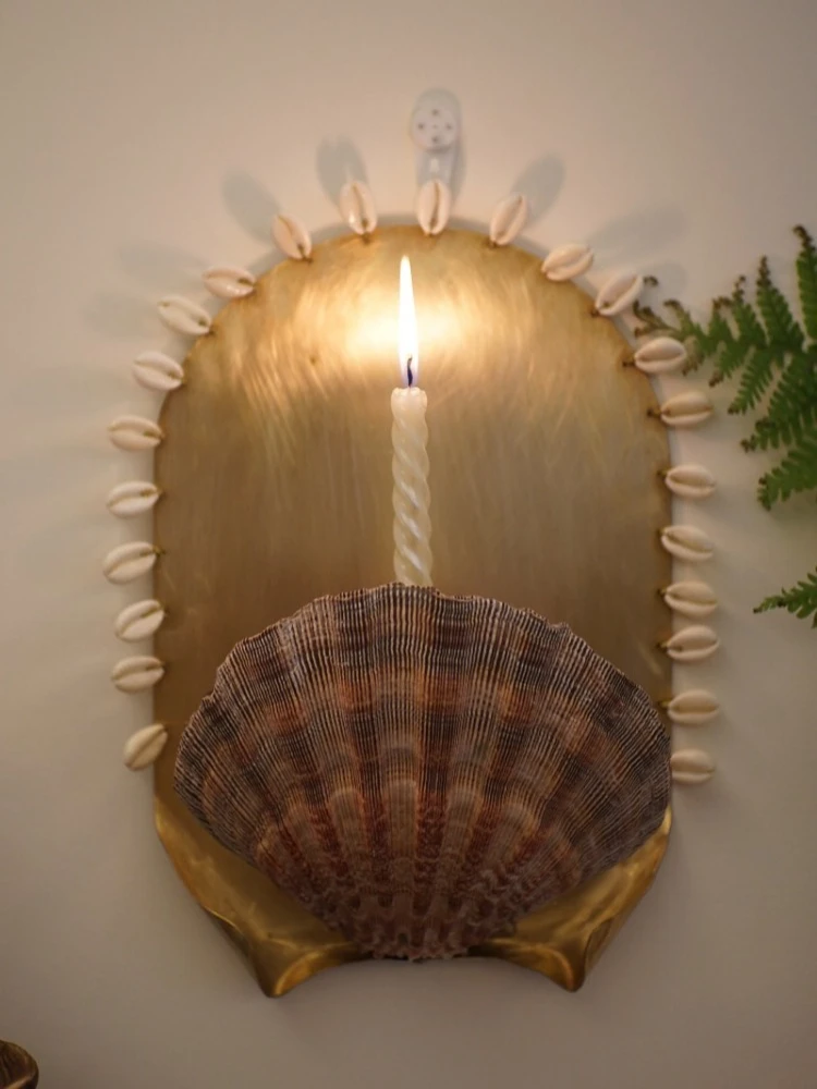 Creative Handmade Shell Brass Candle Holders Moroccan Retro Style Candlestick Wall Decoration Home Decor Подсвечник 촛대
Creative Handmade Shell Brass Candle Holders Moroccan Retro Style Candlestick Wall Decoration Home Decor Подсвечник 촛대