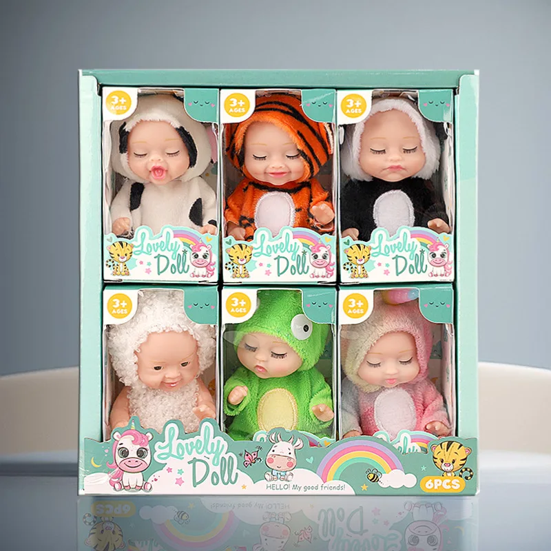 Набор из 6 кукол-реборнов: реалистичные куклы-принцессы, миниатюрные милые спящие младенцы с одеждой и аксессуарами, подарок на день рождения для детей
Набор из 6 кукол-реборнов: реалистичные куклы-принцессы, миниатюрные милые спящие младенцы с одеждой и аксессуарами, подарок на день рождения для детей