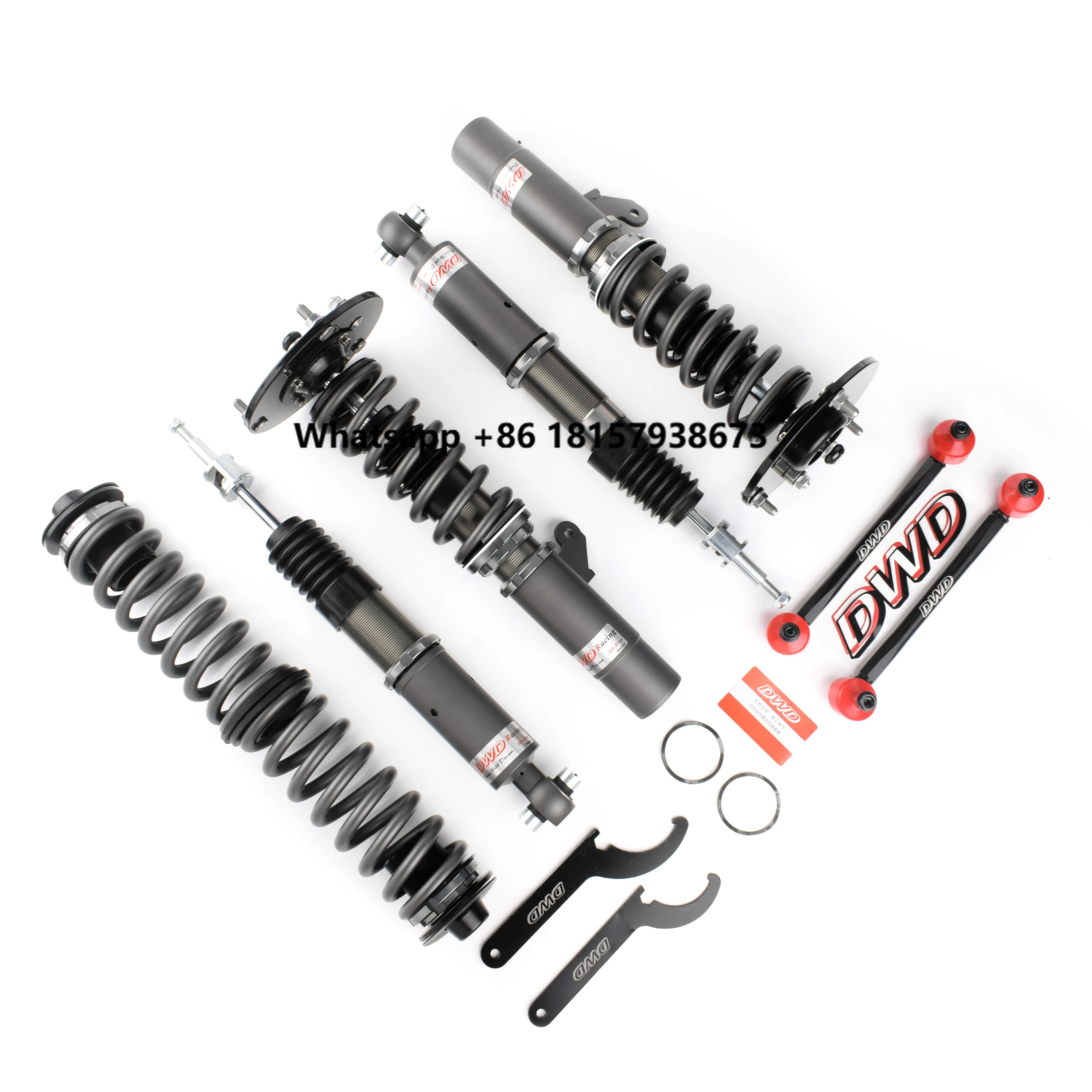 Career Competition Racing Wholesale 32 Steps Adjustable Mono-tube Coilover Shock Absorber for 4 Series (3blots)
Career Competition Racing Wholesale 32 Steps Adjustable Mono-tube Coilover Shock Absorber for 4 Series (3blots)