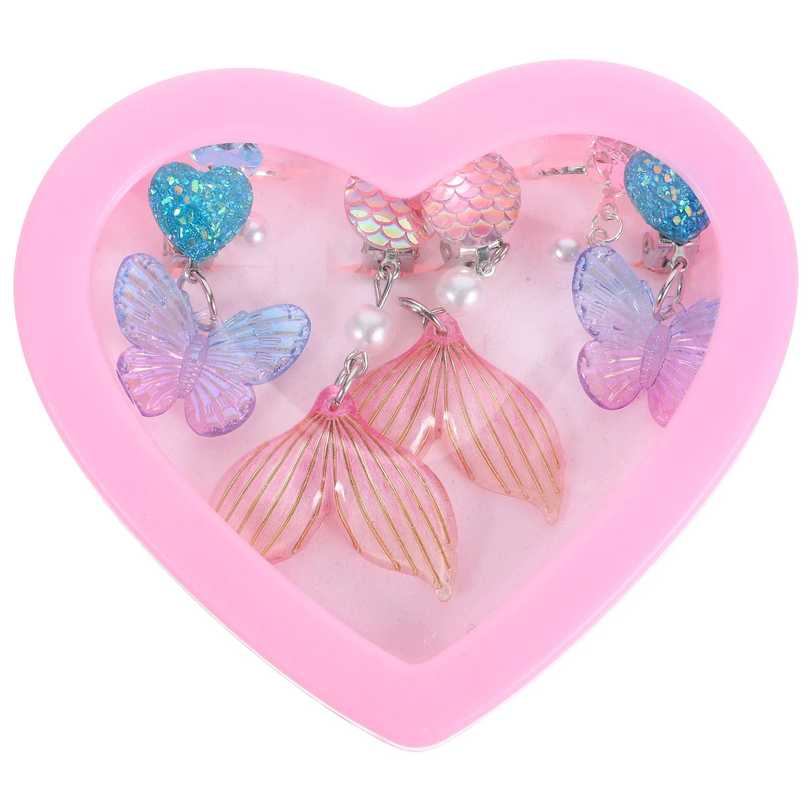 3 Pairs Ear Clip Earring Set Clips for Girls Children on Earrings Jewelry Plastic Baby
3 Pairs Ear Clip Earring Set Clips for Girls Children on Earrings Jewelry Plastic Baby
