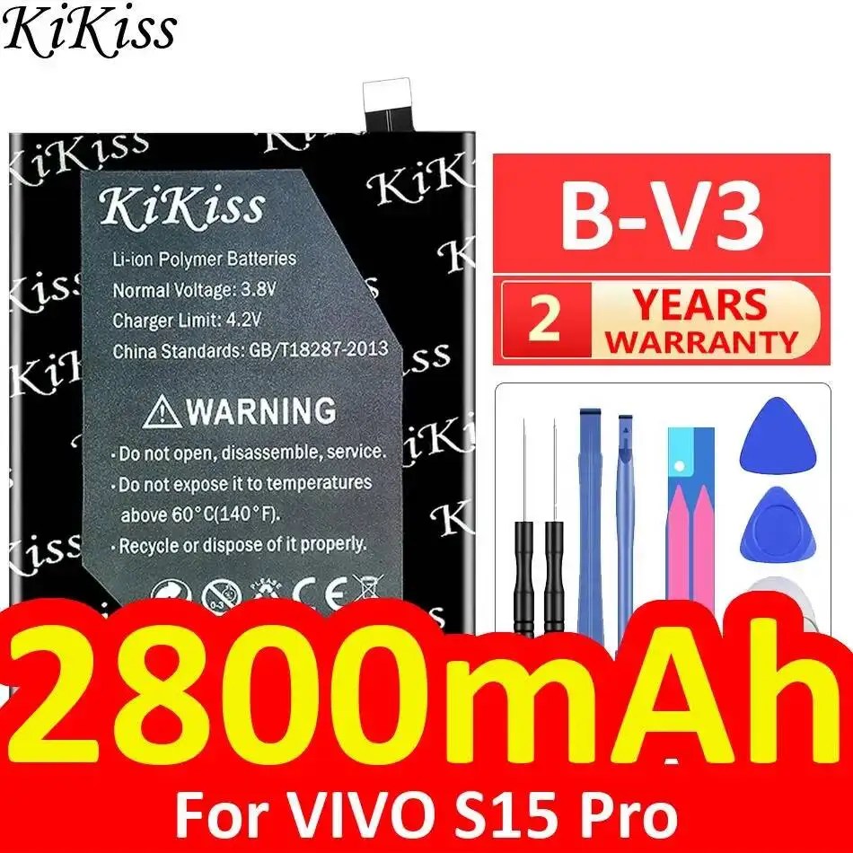 For Vivo S15 Pro Stable 2800Mah Reliable Replacement Mobile Phone Battery B-V3
For Vivo S15 Pro Stable 2800Mah Reliable Replacement Mobile Phone Battery B-V3