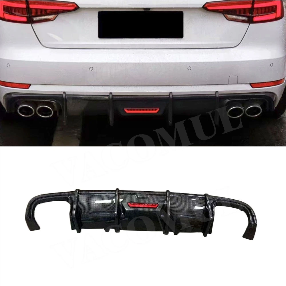 VACOMUL For Audi A4 S4 B9 2017-2019 Dry Carbon Fiber Car Rear Bumper Diffuser Lip With Lamp Car Accessories Gloss Balck
VACOMUL For Audi A4 S4 B9 2017-2019 Dry Carbon Fiber Car Rear Bumper Diffuser Lip With Lamp Car Accessories Gloss Balck