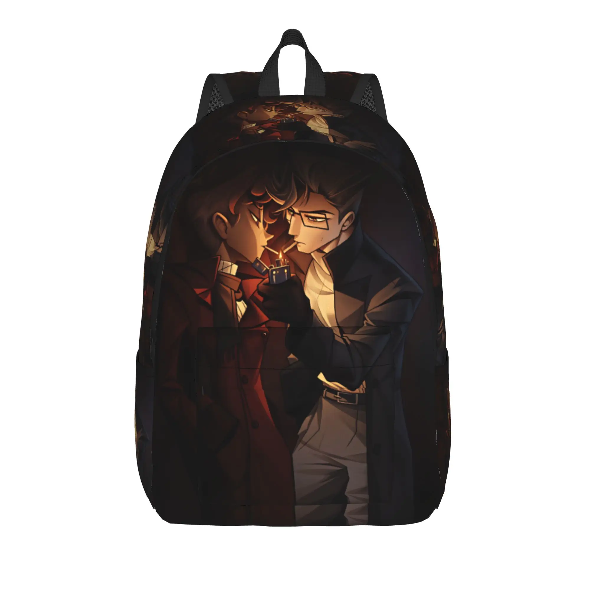 Radiostatic Vox Alastor Backpack Hazbin Hotels Novelty Backpacks Female Trekking Lightweight School Bags Design Rucksack
Radiostatic Vox Alastor Backpack Hazbin Hotels Novelty Backpacks Female Trekking Lightweight School Bags Design Rucksack