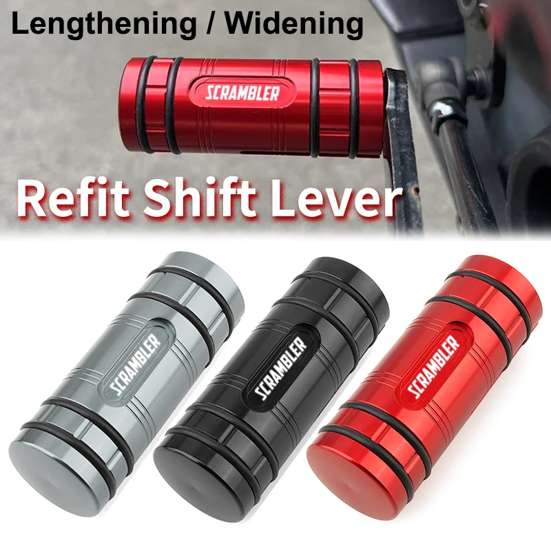 For Ducati Scrambler 400 800 1100 Scrambler1100/800/400 Motorcycle Accessories CNC Gear Shift Lever Tip Extension Enlarger Pedal
For Ducati Scrambler 400 800 1100 Scrambler1100/800/400 Motorcycle Accessories CNC Gear Shift Lever Tip Extension Enlarger Pedal