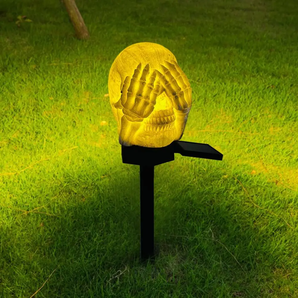 Waterproof Halloween Light Halloween Solar Light Spooky Solar Skull Lawn Lights Waterproof Automatic Charging Easy to Install
Waterproof Halloween Light Halloween Solar Light Spooky Solar Skull Lawn Lights Waterproof Automatic Charging Easy to Install