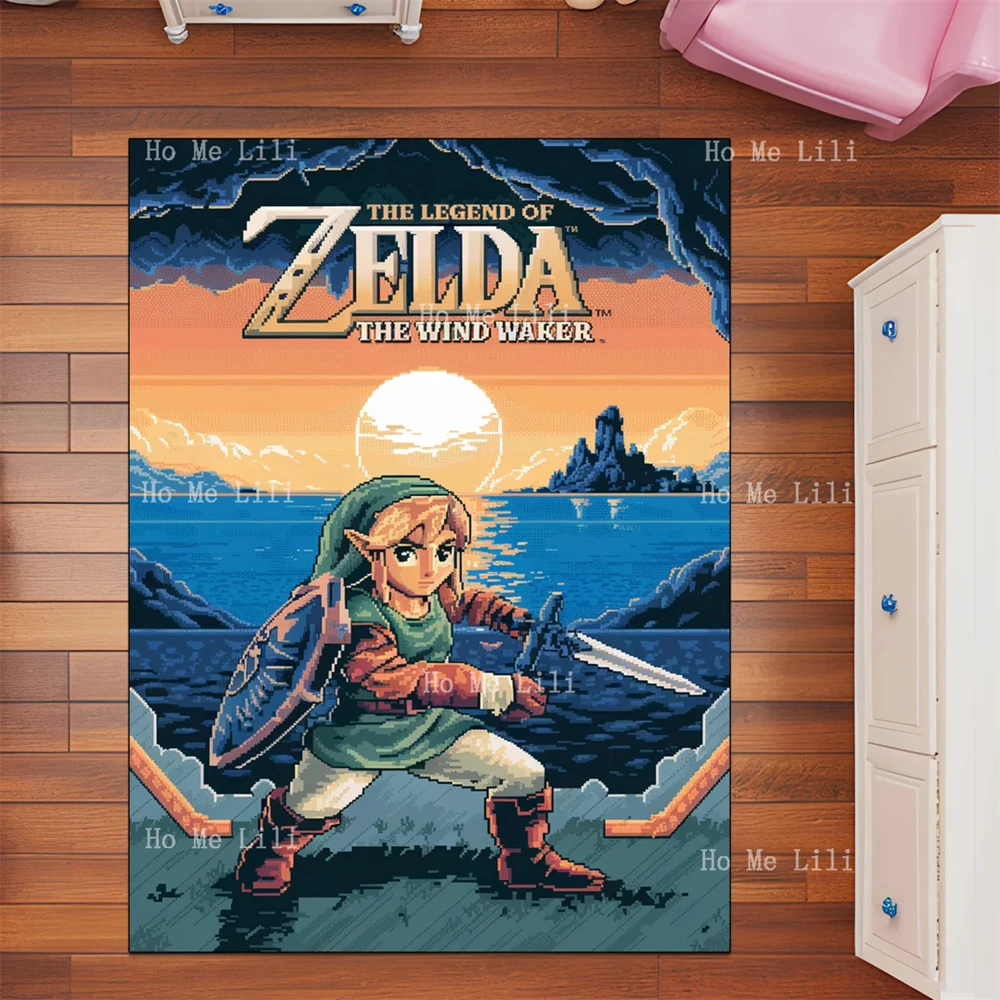 Zelda Rug Legend Game Flannel Floor Rugs For Boys Girls Kids Polyester Fiber Non Slip Carpet
Zelda Rug Legend Game Flannel Floor Rugs For Boys Girls Kids Polyester Fiber Non Slip Carpet
