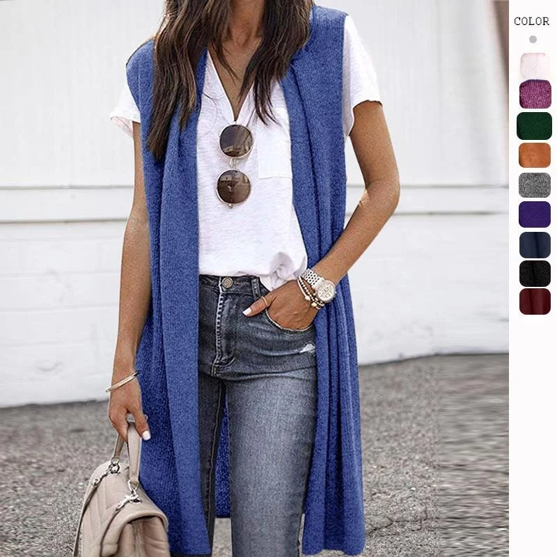 Модный жилет Svel Jaet, женский кардиган из полиэстера, длина миди, цвет, модная внутренняя одежда
Модный жилет Svel Jaet, женский кардиган из полиэстера, длина миди, цвет, модная внутренняя одежда