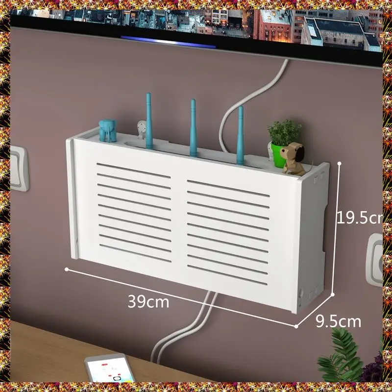 BTCL Wifi Router Storage Box Wall Mounted Wireless Panel Shelf Plug Board Bracket Cable Organizer Home Decor
BTCL Wifi Router Storage Box Wall Mounted Wireless Panel Shelf Plug Board Bracket Cable Organizer Home Decor