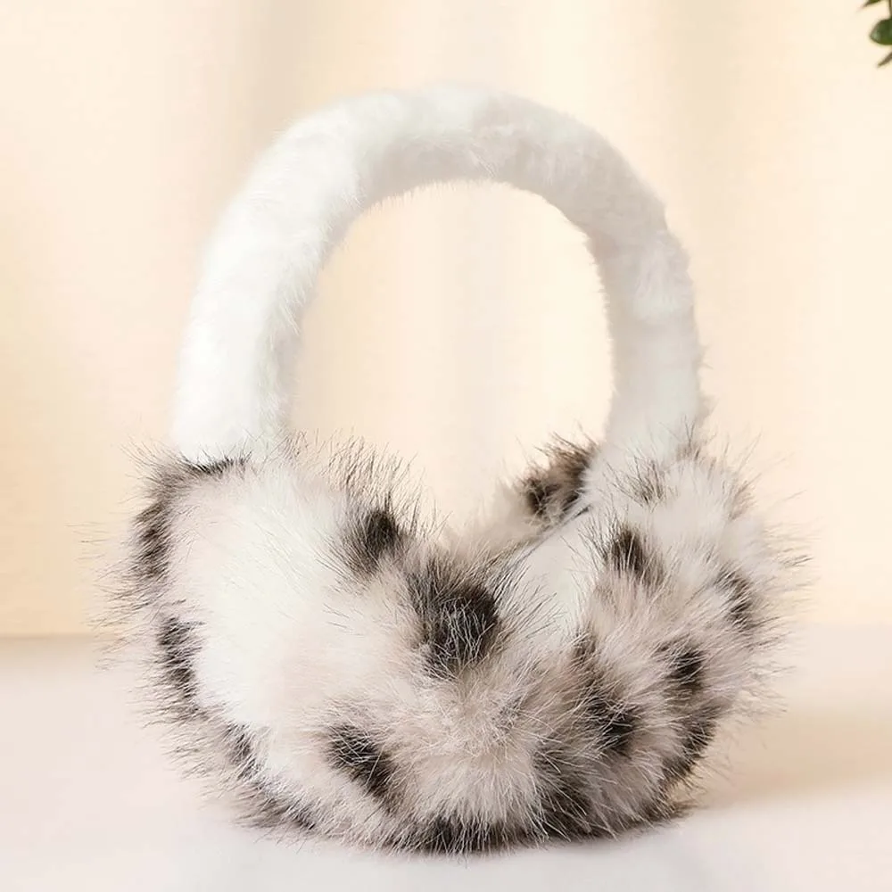 Comfortable Windproof Leopard Print Earmuffs Korean Style Foldable Ear Cover Soft Polyester Winter Thicken Earflap Cold Weather
Comfortable Windproof Leopard Print Earmuffs Korean Style Foldable Ear Cover Soft Polyester Winter Thicken Earflap Cold Weather