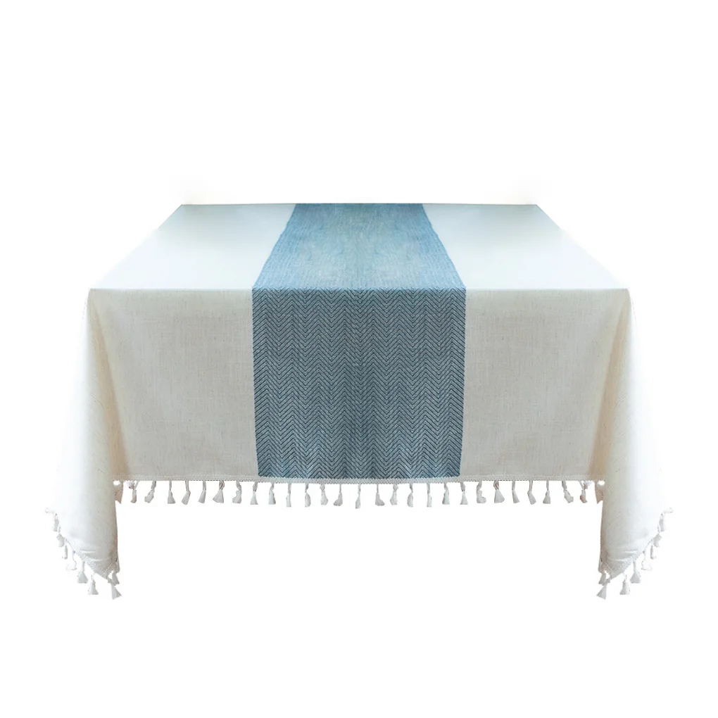 Tablecloth Cotton Linen Rectangle Table Cloth Rustic Style Embroidered Tablecloth with Fringed Edge, 140x220cm
Tablecloth Cotton Linen Rectangle Table Cloth Rustic Style Embroidered Tablecloth with Fringed Edge, 140x220cm