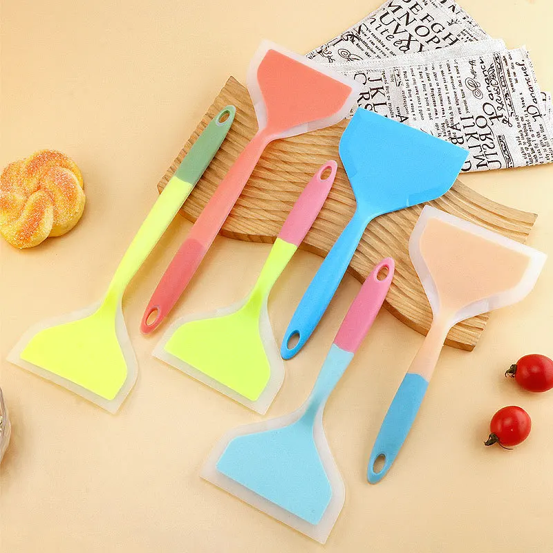 Kitchen Silicone Tamago Yaki Spatula Non-stick Pan Special Spatula Thick Egg Yaki Spatula Frying Pan Spatula Silicone Spatula
Kitchen Silicone Tamago Yaki Spatula Non-stick Pan Special Spatula Thick Egg Yaki Spatula Frying Pan Spatula Silicone Spatula