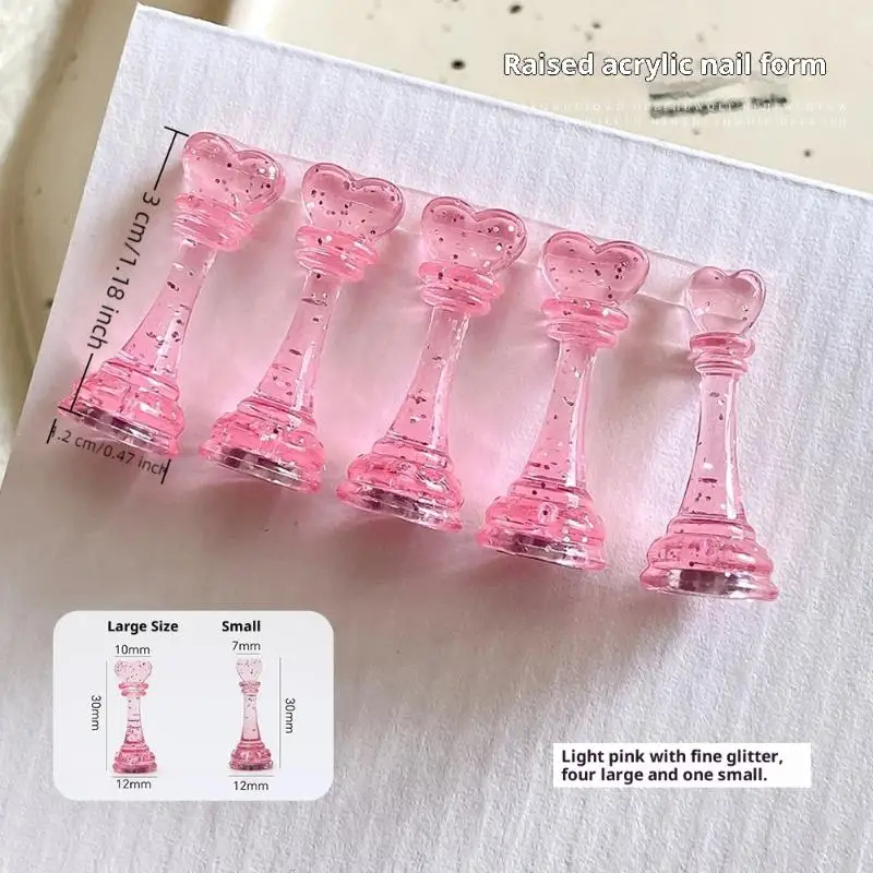 NEW 5Pc Nail Practice Chess 3cm Elevated Acrylic Magnetic Training Practice Nail Tips Stand Wearable Nail Display Rack Nail Tool
NEW 5Pc Nail Practice Chess 3cm Elevated Acrylic Magnetic Training Practice Nail Tips Stand Wearable Nail Display Rack Nail Tool