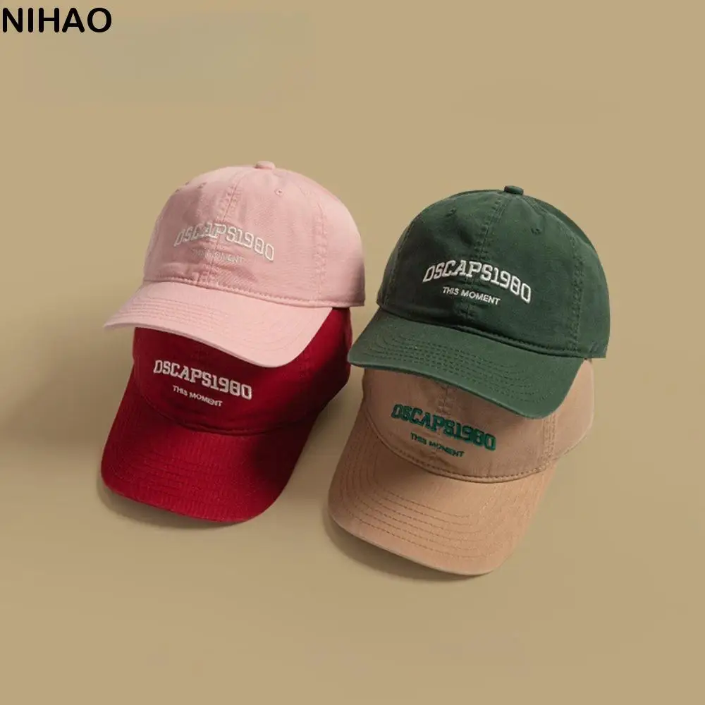 Casual Adjustable Sunscreen Baseball Cap Cotton Korean Style Letter Embroidered Cap Hip-hop Sunshade Cotton Peaked Hat Beach
Casual Adjustable Sunscreen Baseball Cap Cotton Korean Style Letter Embroidered Cap Hip-hop Sunshade Cotton Peaked Hat Beach