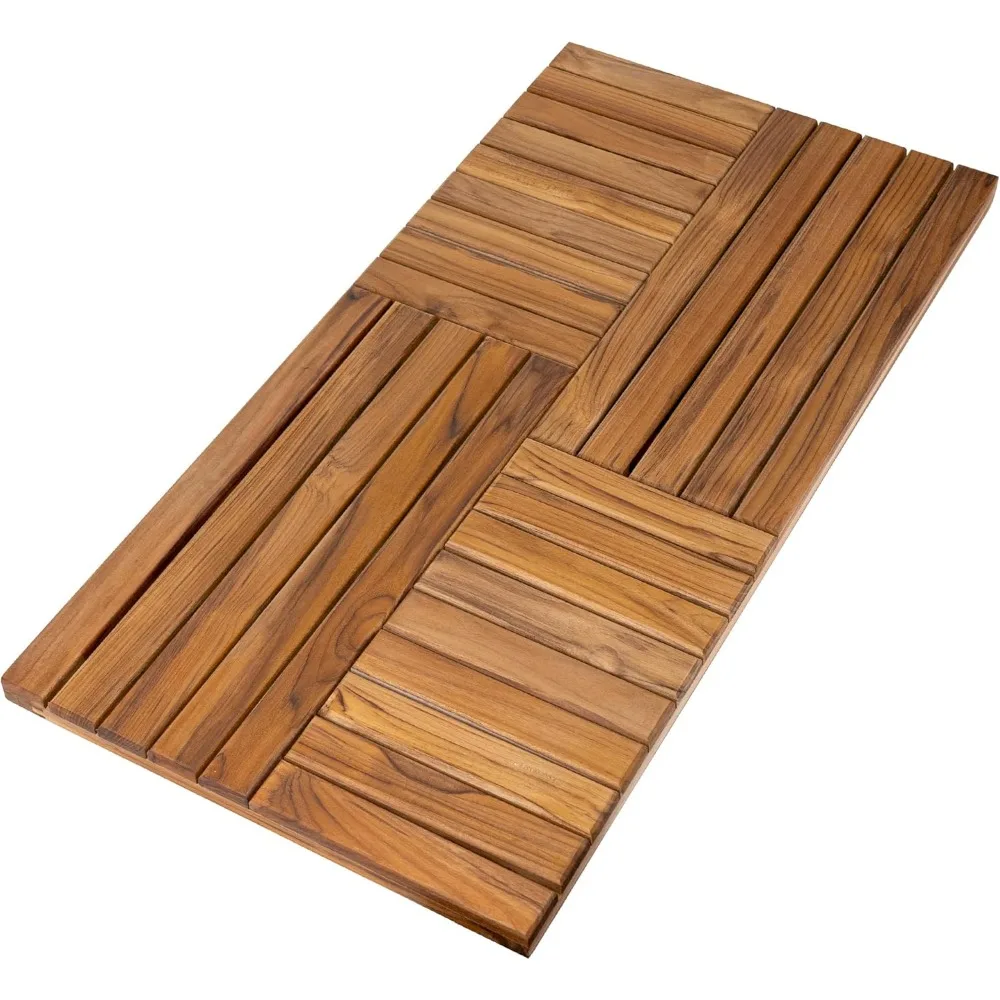 Большой коврик для душа из тикового дерева, противоскользящий коврик для ванной комнаты 40 x 20, для повышенной безопасности душа
Большой коврик для душа из тикового дерева, противоскользящий коврик для ванной комнаты 40 x 20, для повышенной безопасности душа