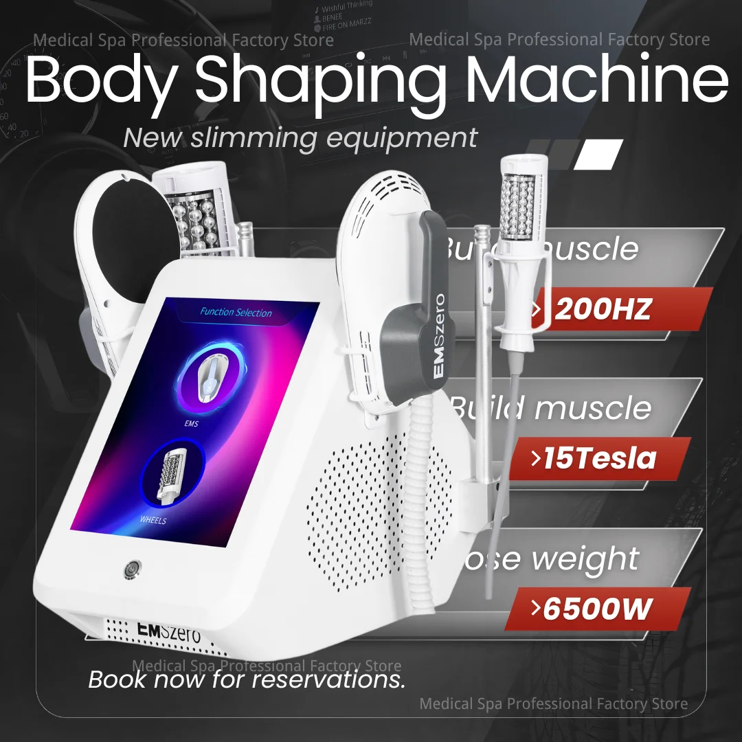 6500W EMS MYOslim Sculpt Machine 200HZ Sculpting Electromagnetic Shaping Slimming Muscle Stimulation Weight Loss Therapy EMSzero 
6500W EMS MYOslim Sculpt Machine 200HZ Sculpting Electromagnetic Shaping Slimming Muscle Stimulation Weight Loss Therapy EMSzero