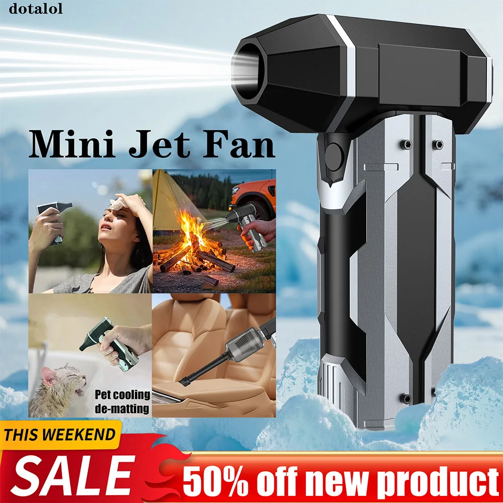 200g pressure Electric AirBlower Turbo Jet Fan Brushless Motor HighSpeed Turbo Violent Fan USB Rechargeable Powerful Dust Blower
200g pressure Electric AirBlower Turbo Jet Fan Brushless Motor HighSpeed Turbo Violent Fan USB Rechargeable Powerful Dust Blower