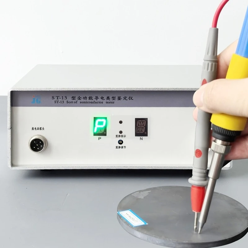Conductivity type tester, silicon wafer germanium wafer rectification method remixing tester
Conductivity type tester, silicon wafer germanium wafer rectification method remixing tester