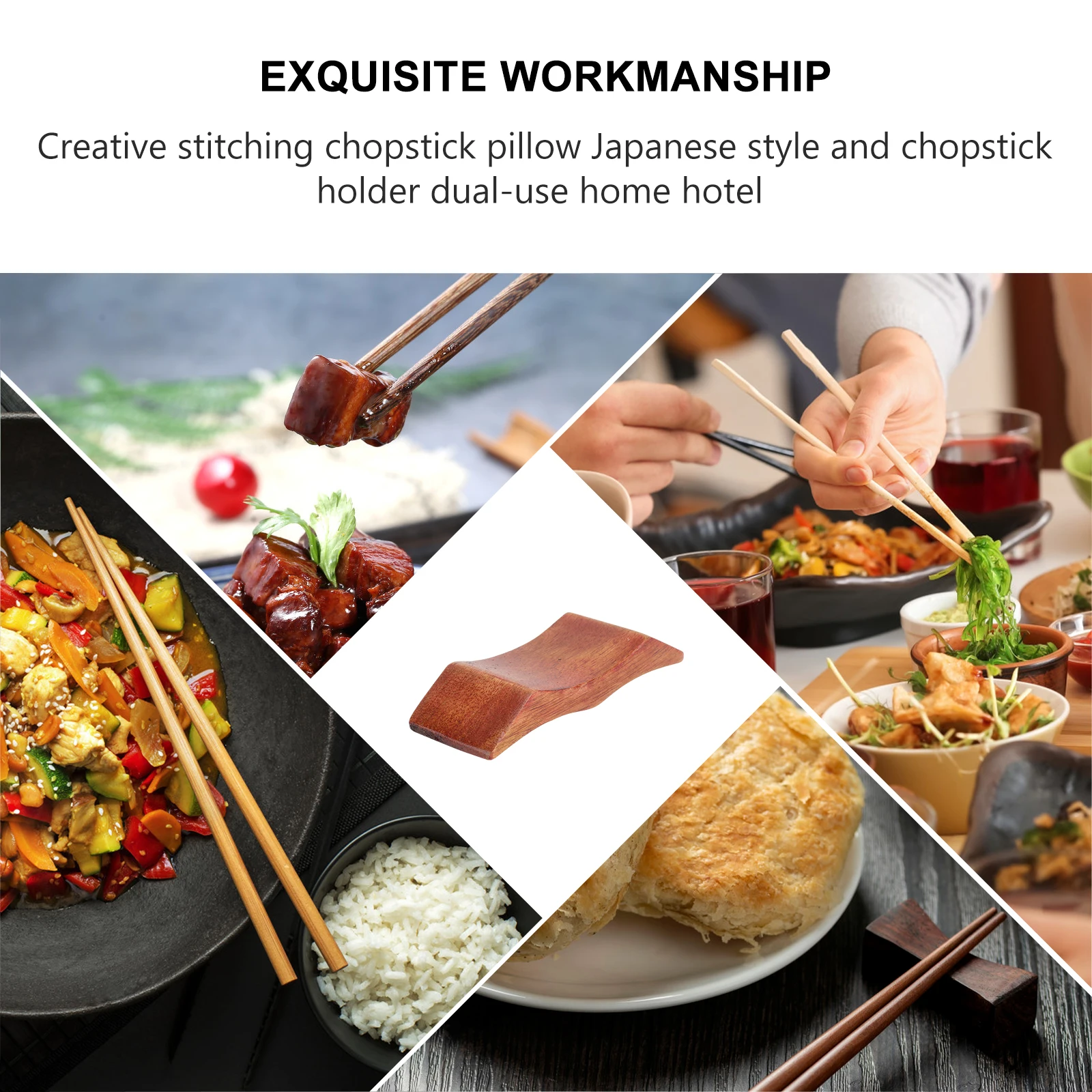 4 Pcs Rest Creative Wooden Spoon Fork Home Kitchenware Holder Home Wooden Chopstick Rack Kitchenware Tableware Rack
4 Pcs Rest Creative Wooden Spoon Fork Home Kitchenware Holder Home Wooden Chopstick Rack Kitchenware Tableware Rack